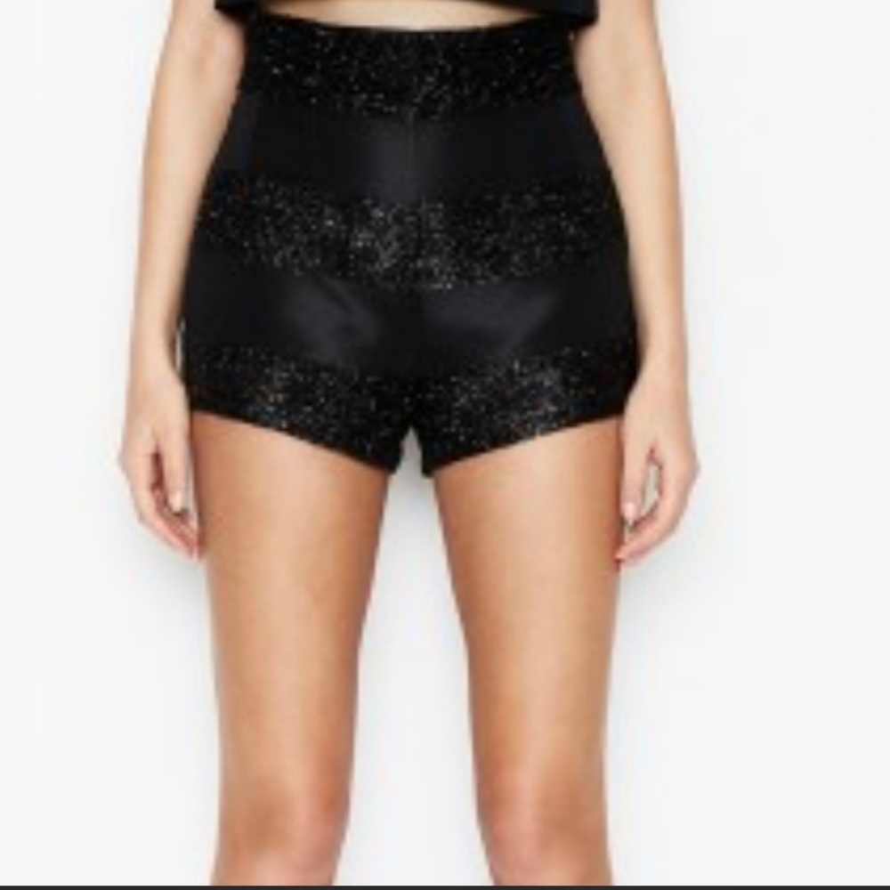 NWOT Alice McCall Toto Dress Shorts Size 4 Black
